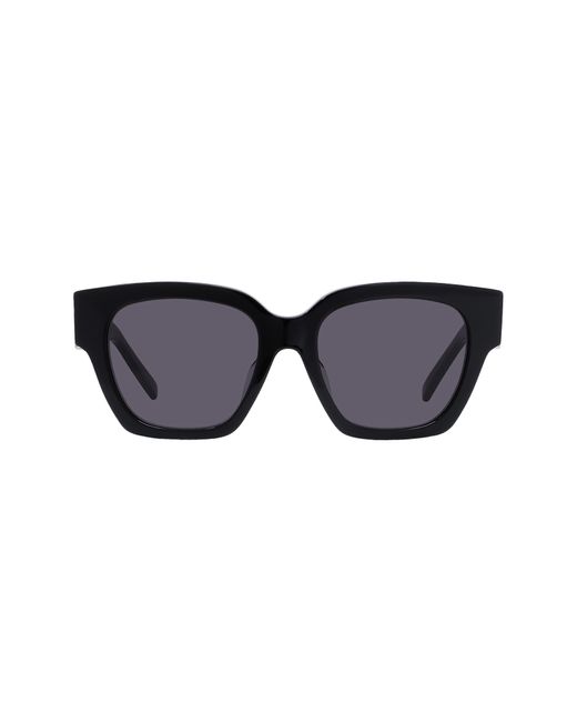 Givenchy Black 4g 53mm Square Sunglasses