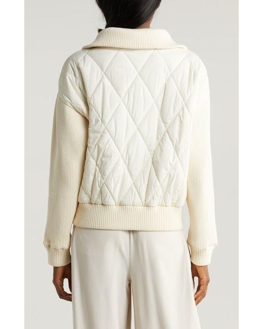 Zella Natural Hybrid Zip Front Jacket