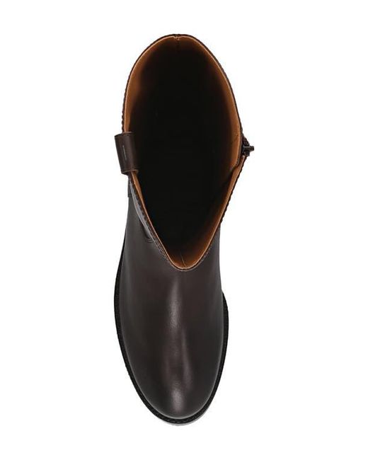 Frye Brown Melissa Button Tall Boot