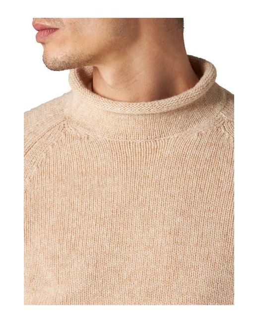 Fortela Natural Andrew Merino Wool High Neck Sweater for men