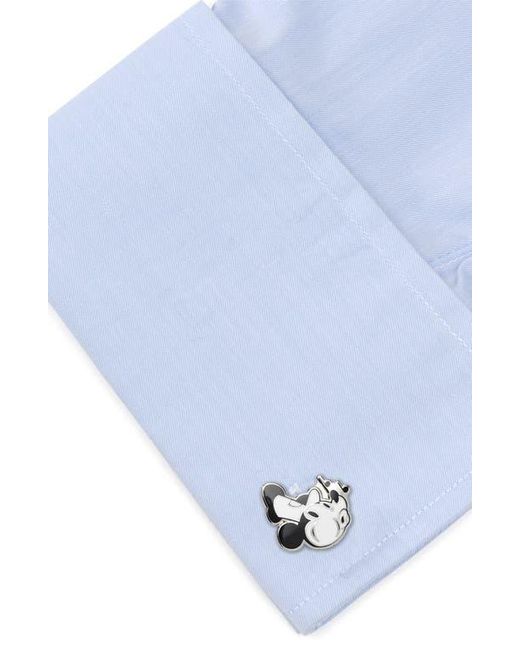 Cufflinks Inc. Metallic X Disney 'Steamboat Willie' Cuff Links for men
