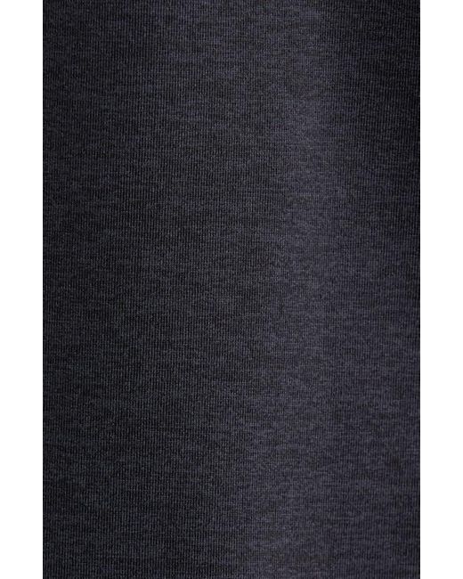 Zella Black Restore Soft Lite Ruched Long Sleeve T-Shirt