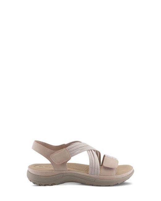 Flexus by Spring Step Gray Crossbeam Sandal