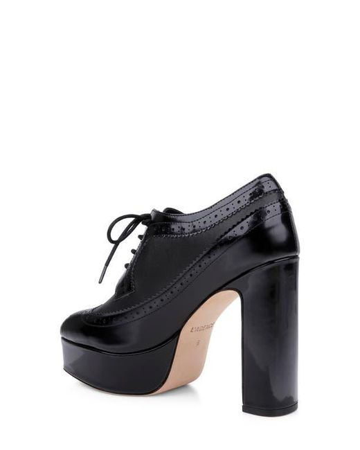 L'Agence Black Tania Platform Pump