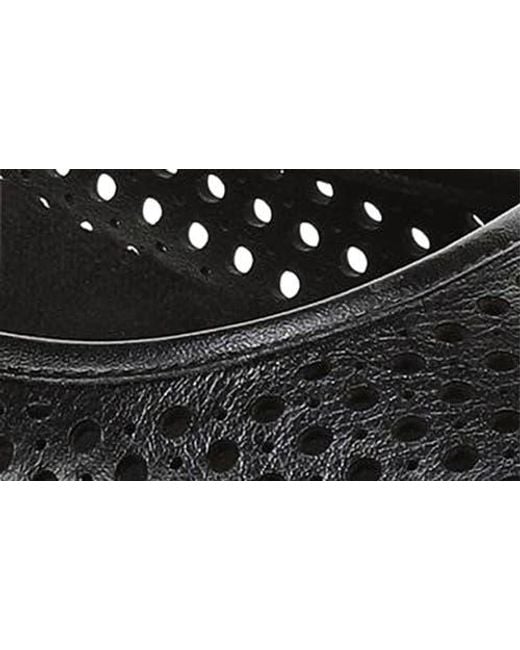 Vionic Black Orinda Perforated Ballet Flat
