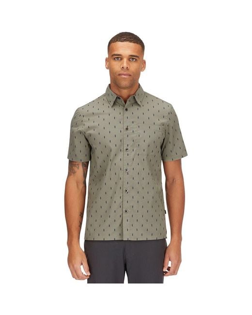 Rab Gray Offgrid Shirt for men