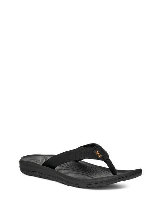 Teva Black Hurricane Flip Flop for men