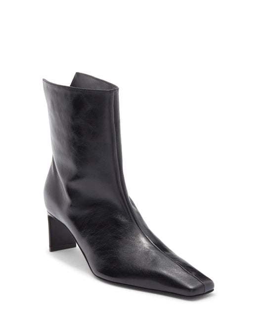 Khaite Black Ona Ankle Boot