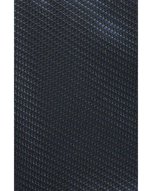 Canali Blue Neat Silk Tie for men