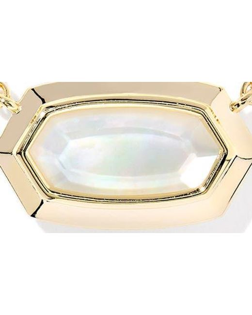Kendra Scott Metallic Elisa Short Pendant Necklace
