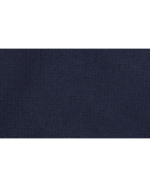 Marmot Blue Airexchange Upf Short Sleeve Button-Up Shirt for men
