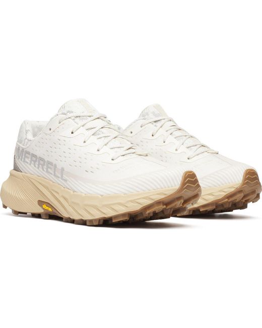 Merrell White Agility Peak 5 Running Shoe for men