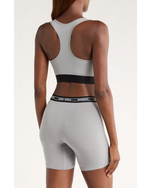 TOMBOYX Gray Racerback Compression Top