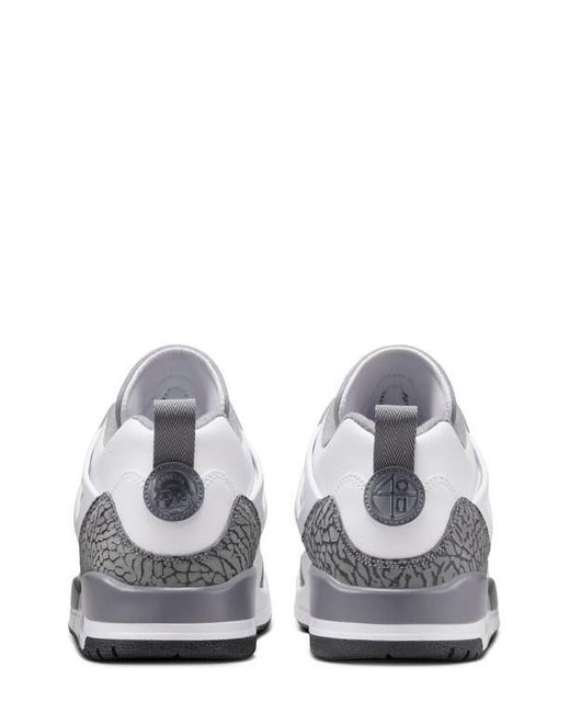 Nike White Spizike Low Top Sneaker for men