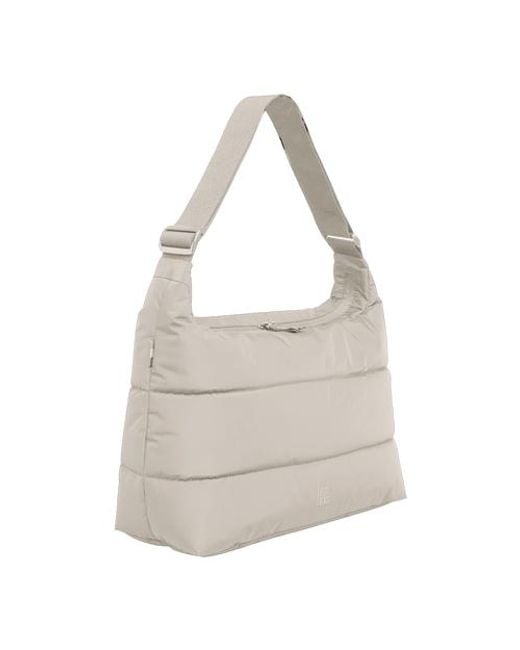 GotBag Gray Puffer Square Bag Large