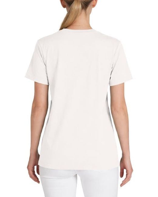 Alix White Ghost Relaxed Tee