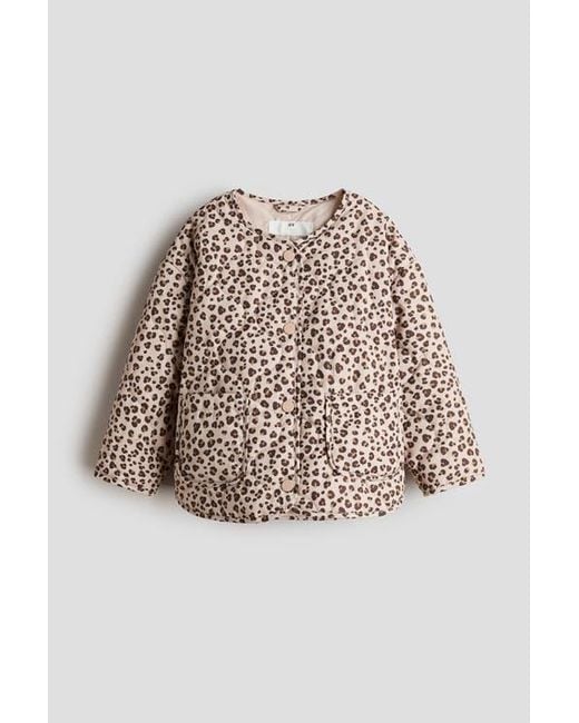 H&M Natural Quilted Jacket
