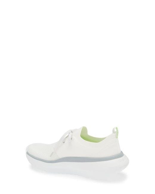 OOFOS White Oomy Stride Sneaker