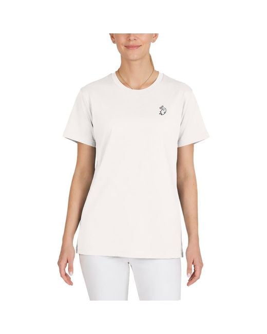 Alix White Heartly Ghost Tee