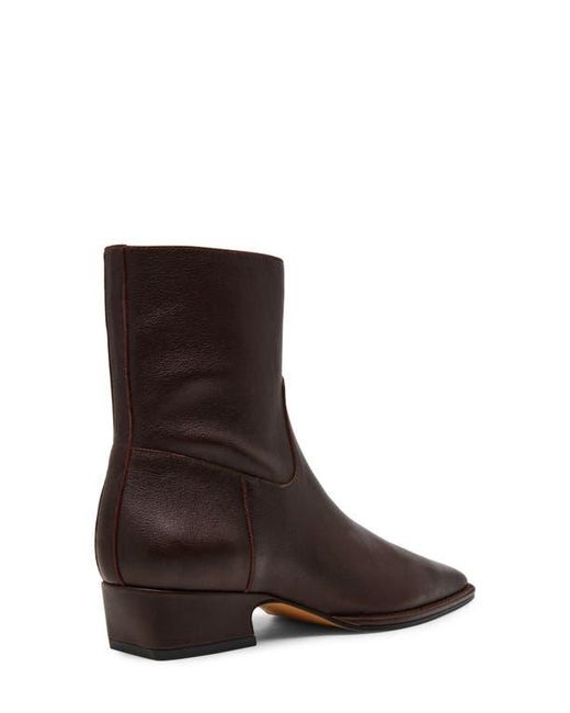 Steve Madden Brown Define Block Heel Bootie