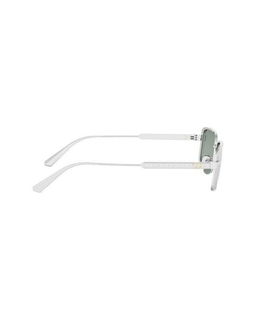 Dior Gray Cannage S2U Rectangular Sunglasses