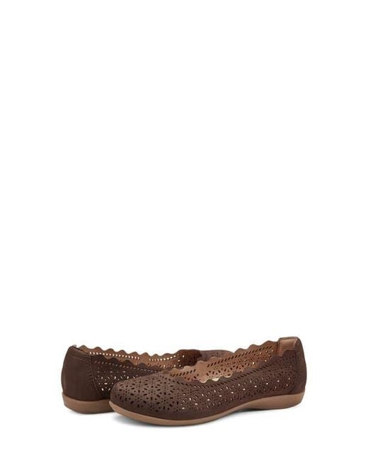 Earth Brown Bria Flat