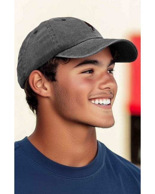 Alix Gray Sasquatch Embroidered Dad Hat for men