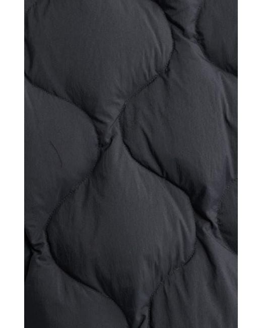 Rag & Bone Black Tatiana Down & Feather Fill Quilted Jacket