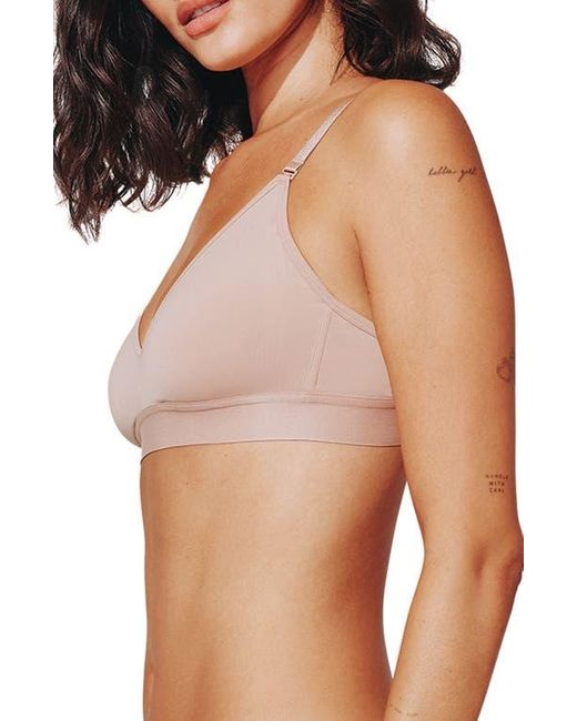 Thirdlove Brown 24/7 Classic Wireless Bralette