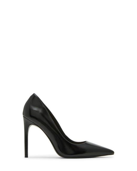 Steve Madden Black Noir Pointed Toe Pump
