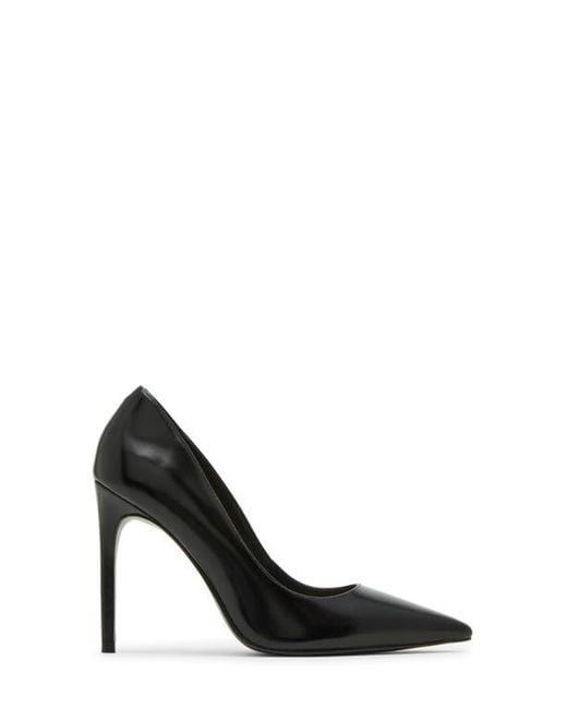 Steve Madden Black Noir Pointed Toe Pump