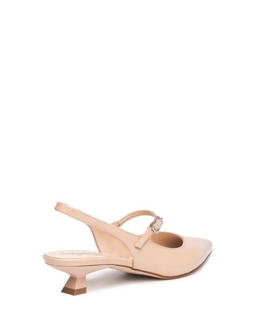 Nero Giardini Pink Pointed Toe Slingback Pump