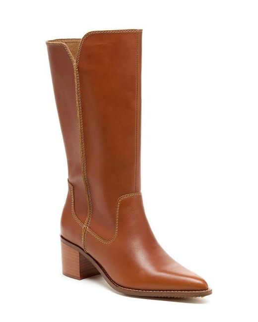 Kelsi Dagger Brooklyn Brown Marshall Pointed Toe Boot