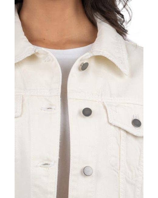 Kut From The Kloth Multicolor Emmy Relaxed Fit Denim Jacket