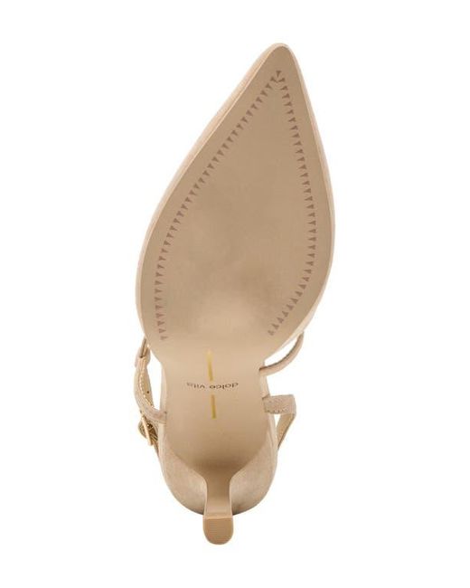 Dolce Vita Natural Kamra Pointy Toe Slingback Pump