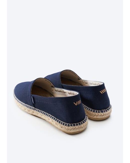 VISCATA Blue Sitges Canvas Espadrilles