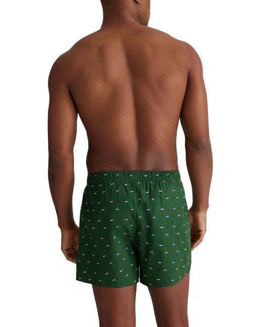 Tommy John Blue Assorted 3-Pack Woven Cotton Boxers for men