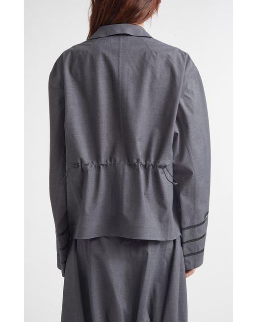 Coperni Gray Technical Tailored Jacket