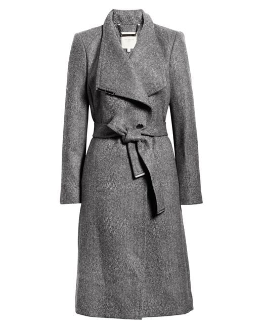 Ted baker cheap grey coat