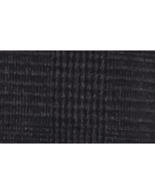 Bagatelle Black Houndstooth Topcoat for men