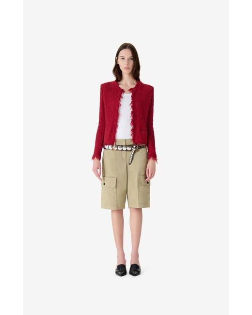 IRO Red Shavani Jacket