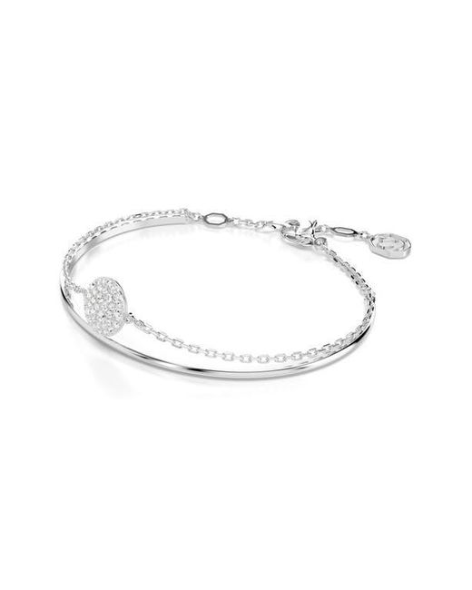 Swarovski White Sublima Bangle Bracelet