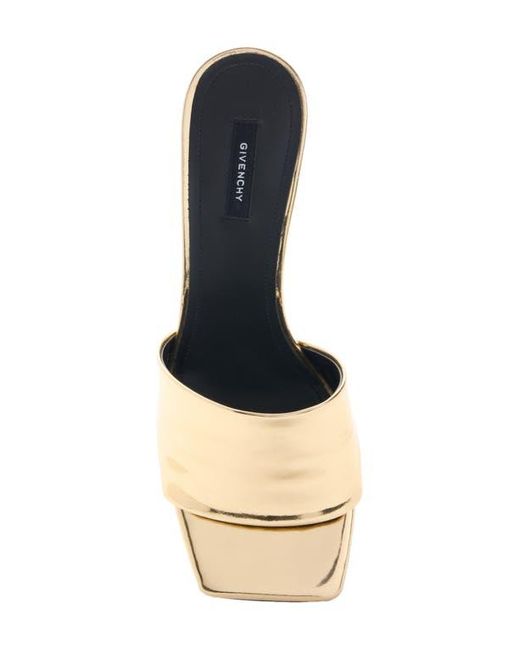 Givenchy Natural Logo Heel Sandal