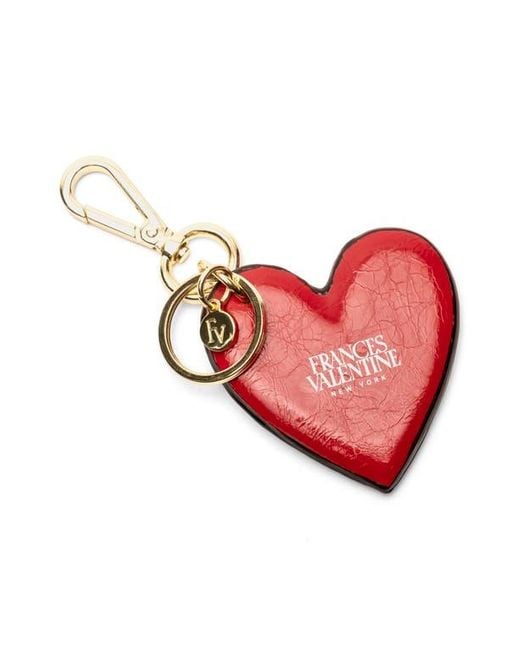 Frances Valentine Red Minnie Leather Bucket Bag