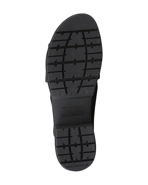 Munro Black Dekkie Slide Sandal
