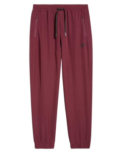 Saint Studio Red Tempo Rose Tech Pants for men