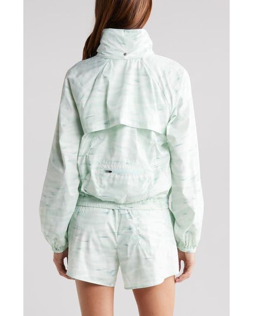 Zella Gray Ace Print Jacket