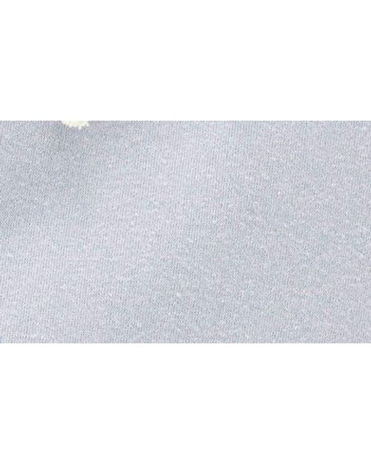 Threads For Thought Blue Fleece Pullover Hoodie for men