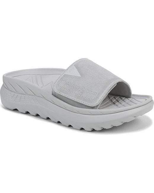 Vionic Gray Rejuvenate Slide Sandal