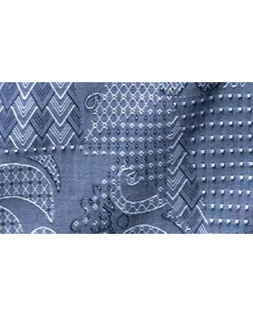Maceoo Blue Fibonacci Denimpatch Contemporary Fit Button-up Shirt At Nordstrom for men